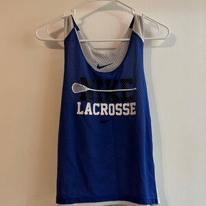 Nike Royal Blue Lacrosse Tank